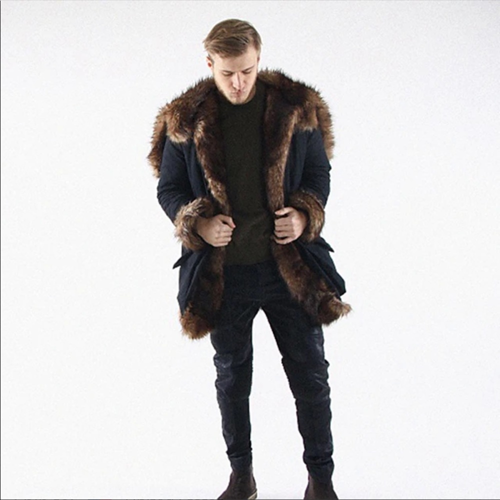 Men’s Winter Fur Coat